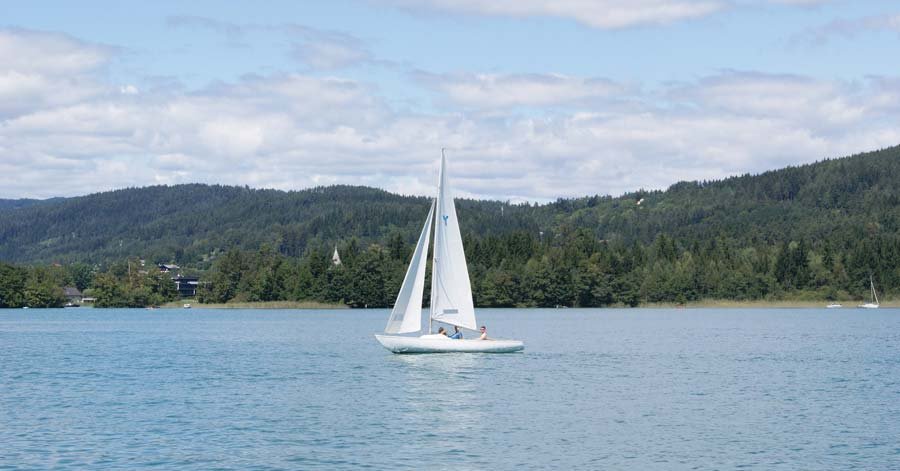 segelboot wörthersee