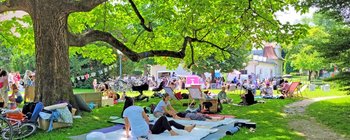Parkfest „Bloom“: Einzigartige Stimmung im KLagenfurter Goethepark. Foto: Mein Klagenfurt