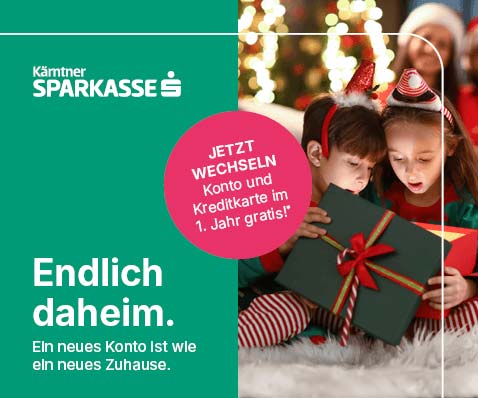 Kärntner Sparkasse. Jetzt Konto wechseln und Kreditkarte im 1. Jahr gratis! Ein neues Konto ist wie ein neues Zuhause.