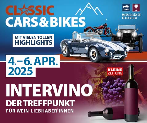 Classic Cars & Bikes und Intervino 2025.